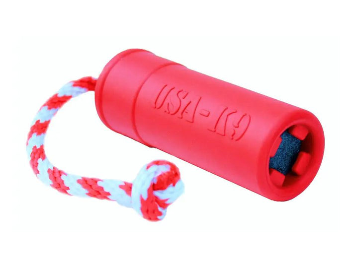 SodaPup USA-K9 Firecracker rubber reward toy in red, view 5