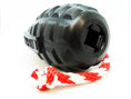Cargar la imagen en la vista de la galería, USA-K9 Magnum Grenade - Black Magnum Rubber Chew Toy for Extreme Chewers | USA Made
