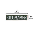 Load image into Gallery viewer, Kiloniner Stencil Embroidered Dog Morale Patch
