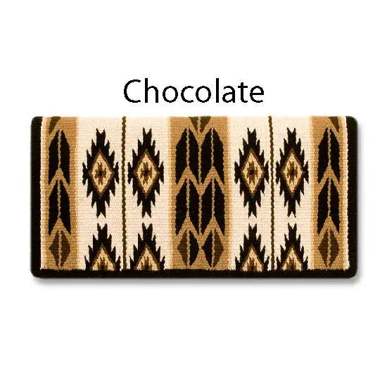Mayatex Flying Eagle Saddle Blanket Red 100% New Zealand Wool 38x34 by Mayatex