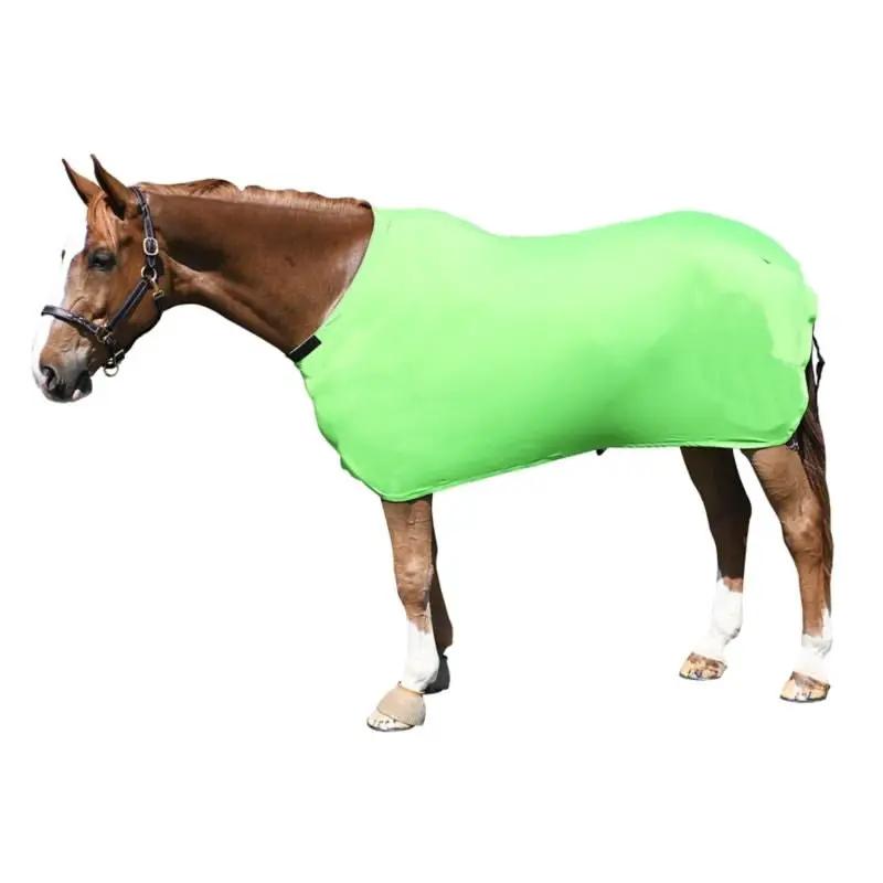 StretchX Full Sheet lycra horse blanket neon green by StateLineTack