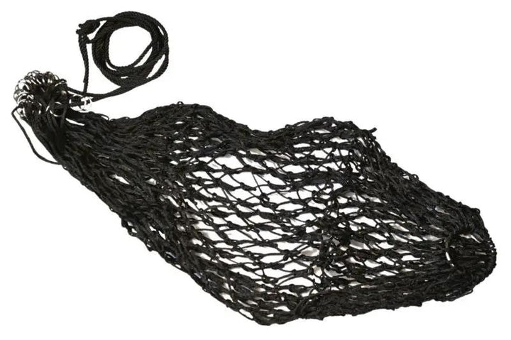 Gatsby Slow Feed Hay Net 32 Inch, black netting for horses.