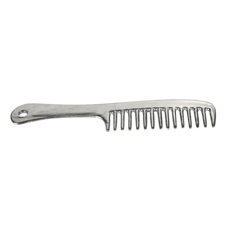 Gatsby Mane Tail Comb by StateLineTack, silver metal grooming tool.