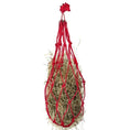 Bild in Galerie-Betrachter laden, Gatsby Cotton Rope Hay Net 42in by StateLineTack, red cotton rope hay bag
