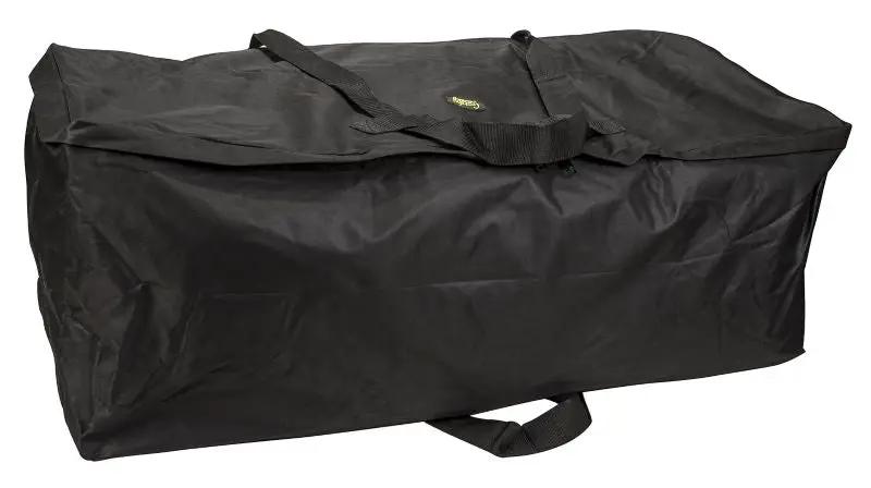 Gatsby Nylon Hay Bale Bag by StateLineTack, black nylon hay bag with carrying handles and shoulder strap