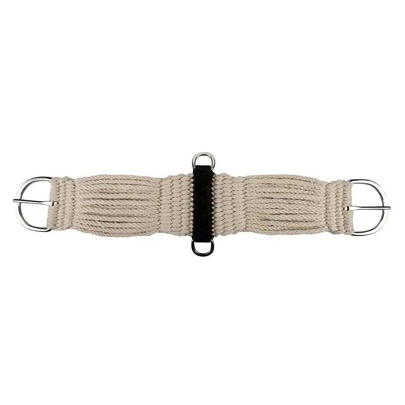 Cutter Girth, Tabelo Mohair 27-Strand by StateLineTack, rope with metal end rings