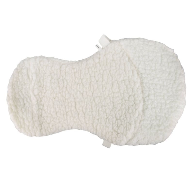 Tabelo Fleece Western Seat Saver, White