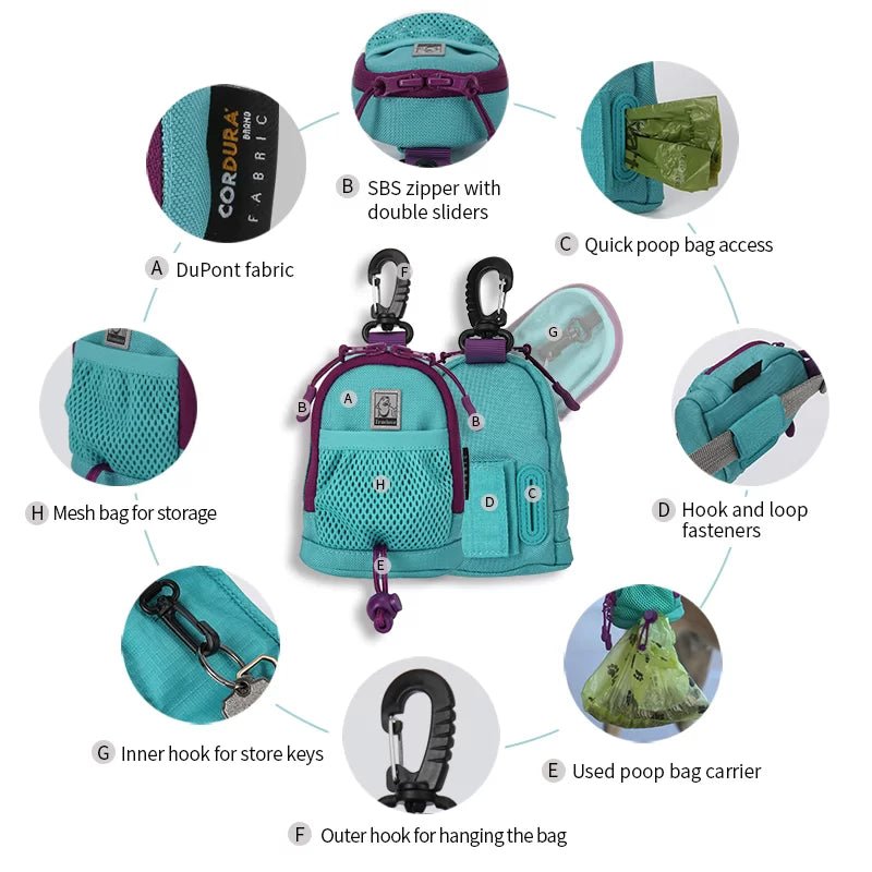 TrueLove Mini Backpack Poop Bag Holder TLB2011