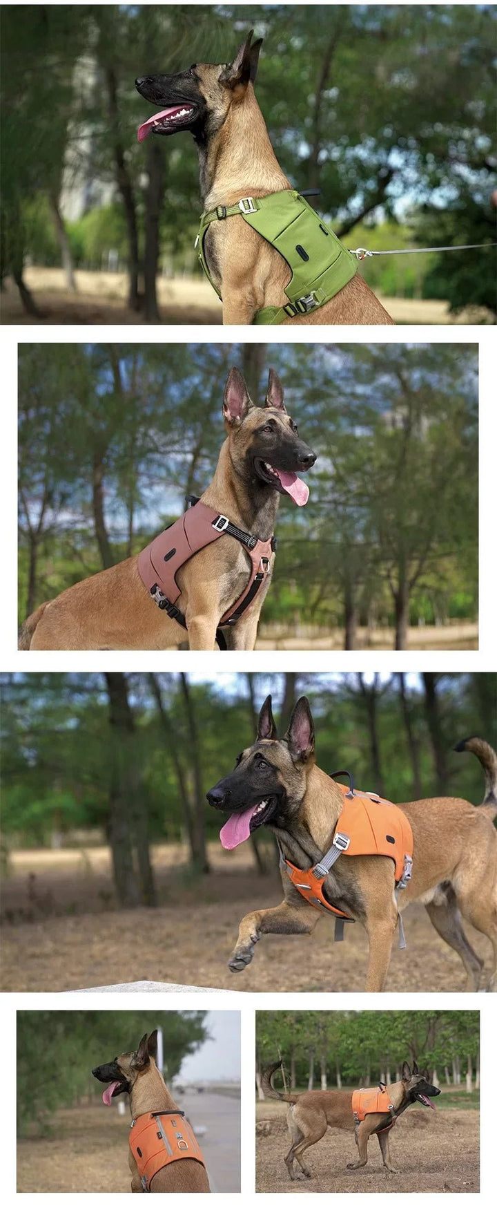 TrueLove Tactical Dog Harness with Hidden Pockets TLB2251