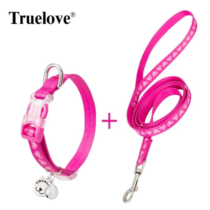 TrueLove Cat Collar &amp; Leash Set with Bell TLC5311