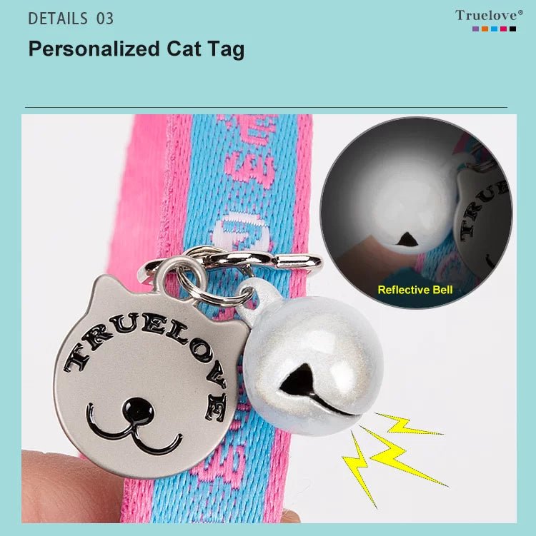 TrueLove Cat Collar &amp; Leash Set with Bell TLC5311