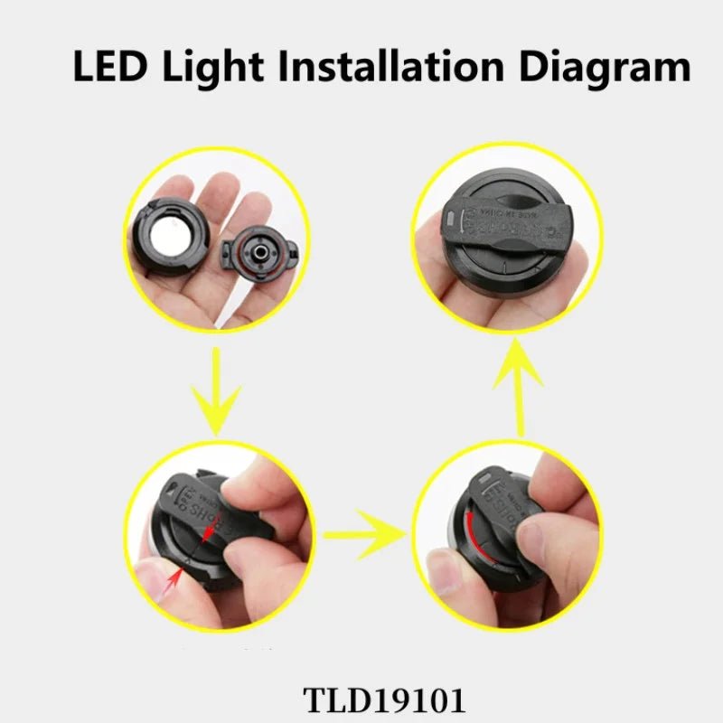 TrueLove Clip-On LED Dog Safety Light TLD19101