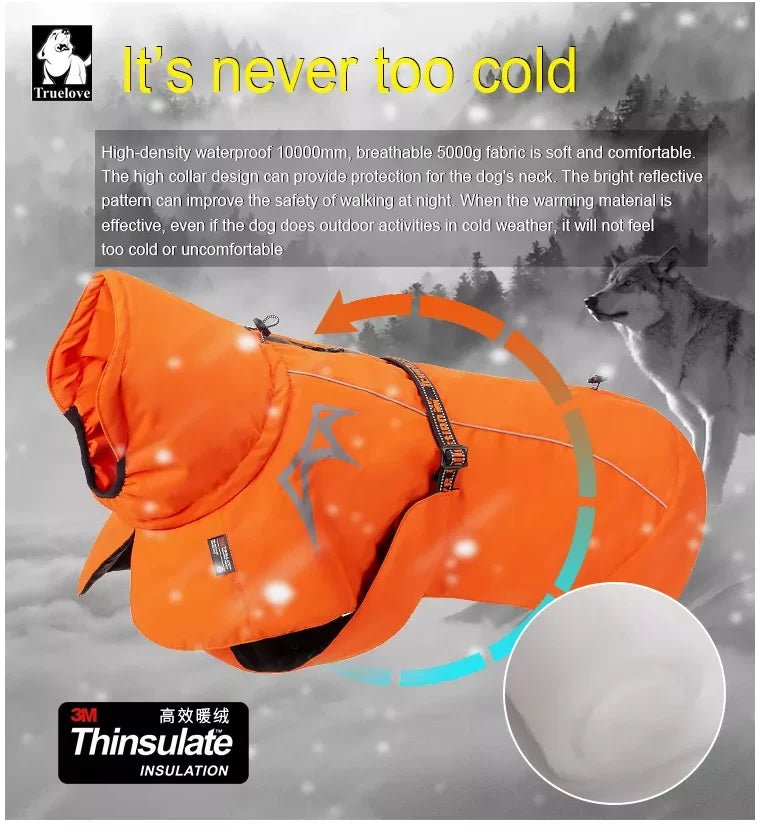 TrueLove Waterproof Insulated Dog Winter Coat TLG2372