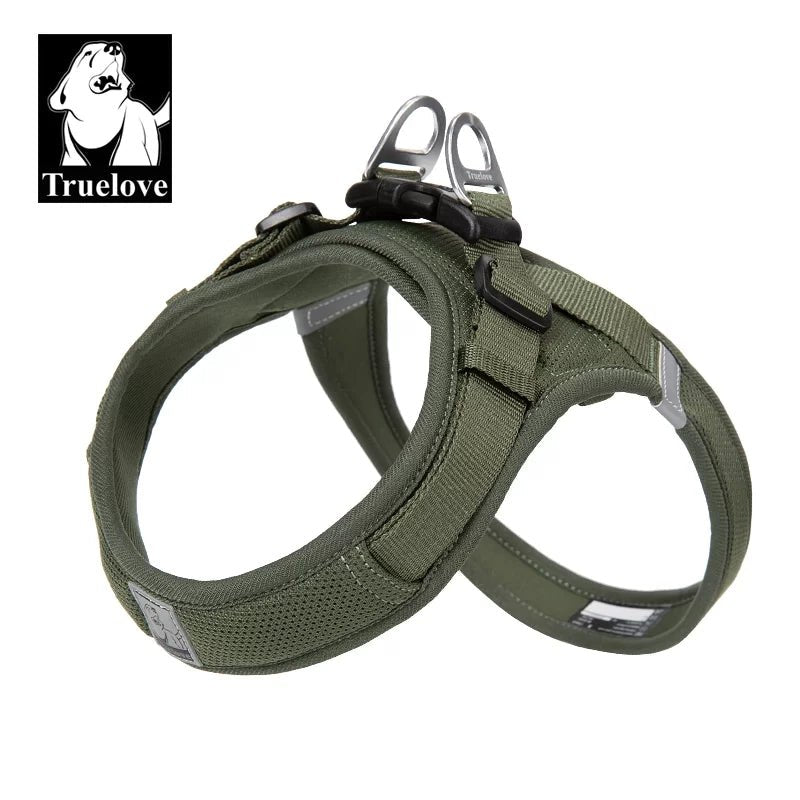 TrueLove Air Mesh Dog Harness TLH3013 – Moss Green