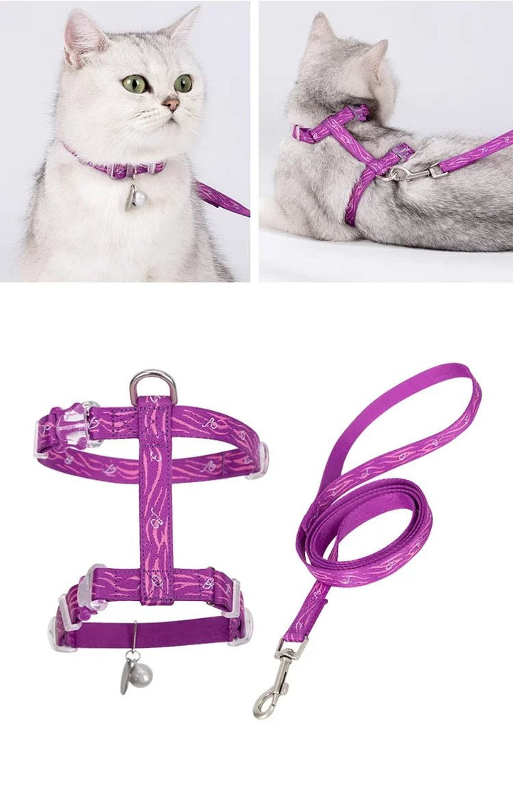 TrueLove Adjustable Cat Harness &amp; Leash Set TLH3912