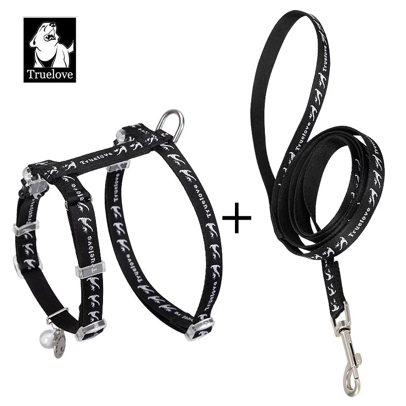 TrueLove Adjustable Cat Harness &amp; Leash Set TLH3912