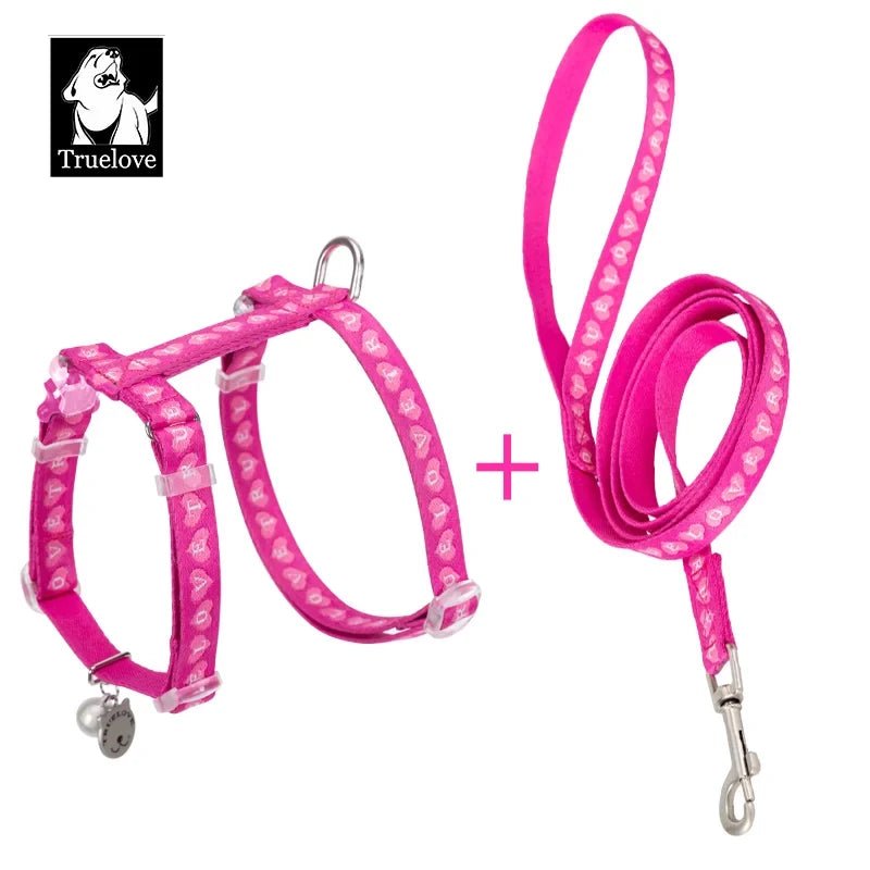 TrueLove Adjustable Cat Harness &amp; Leash Set TLH3912