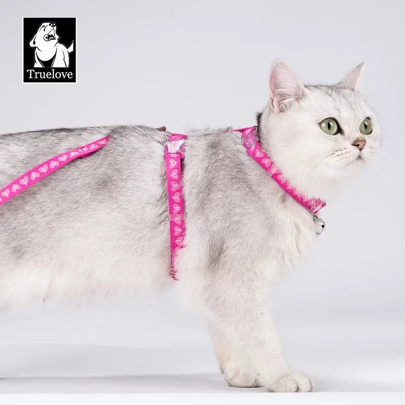 TrueLove Adjustable Cat Harness &amp; Leash Set TLH3912