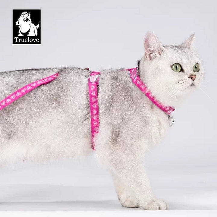 TrueLove Adjustable Cat Harness &amp; Leash Set TLH3912