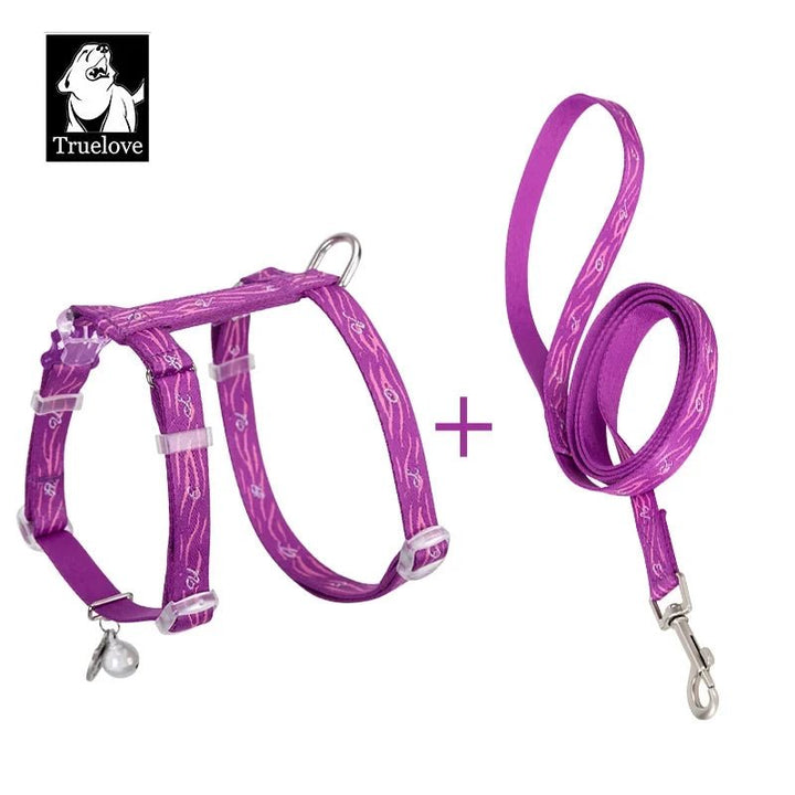 TrueLove Adjustable Cat Harness &amp; Leash Set TLH3912