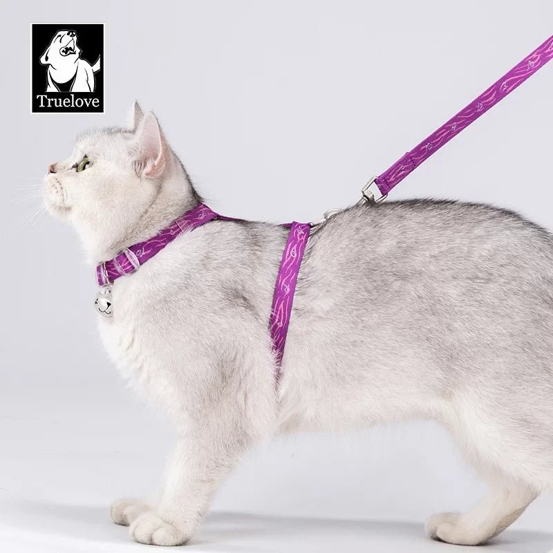 TrueLove Adjustable Cat Harness &amp; Leash Set TLH3912