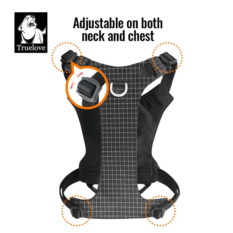 TrueLove LED Light-Up Dog Harness with Tracker Holder TLH6771