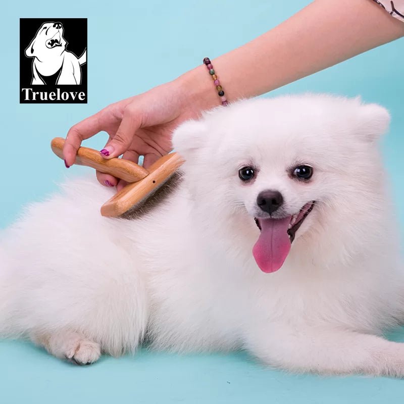 TrueLove Bamboo Slicker Brush for Dogs &amp; Cats TLK20131