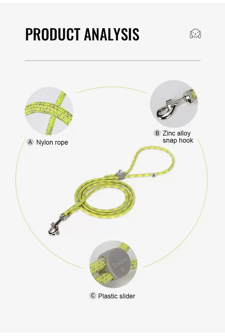 TrueLove Rope Dog Leash TLL2576 – 47 in