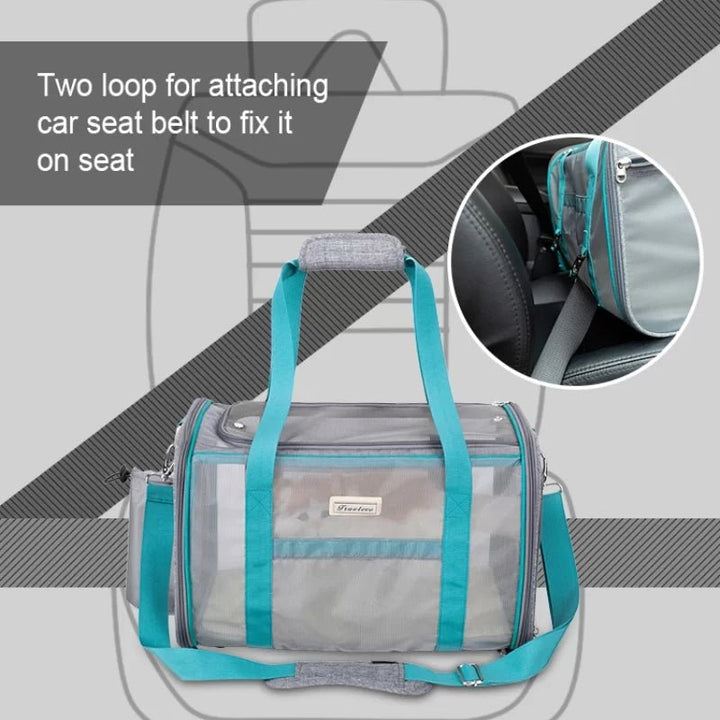 TrueLove Soft-Sided Pet Carrier with Fleece Bed TLX2071