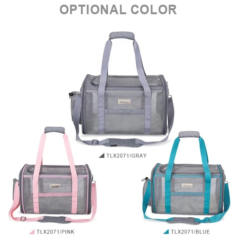 TrueLove Soft-Sided Pet Carrier with Fleece Bed TLX2071