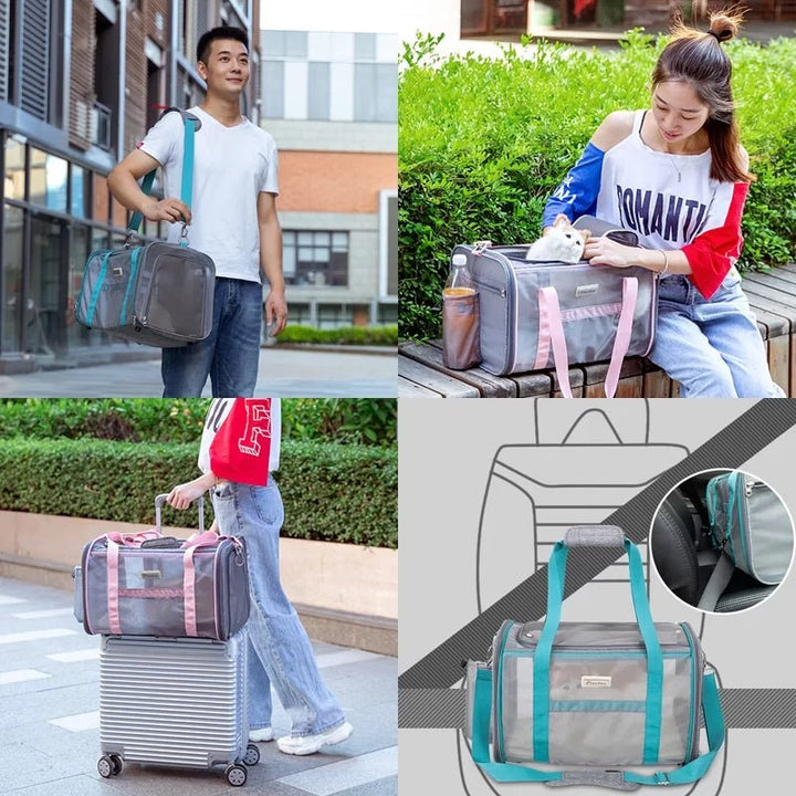 TrueLove Soft-Sided Pet Carrier with Fleece Bed TLX2071
