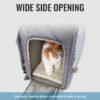 TrueLove Ventilated Pet Carrier Backpack with Sun Cover TLX2171