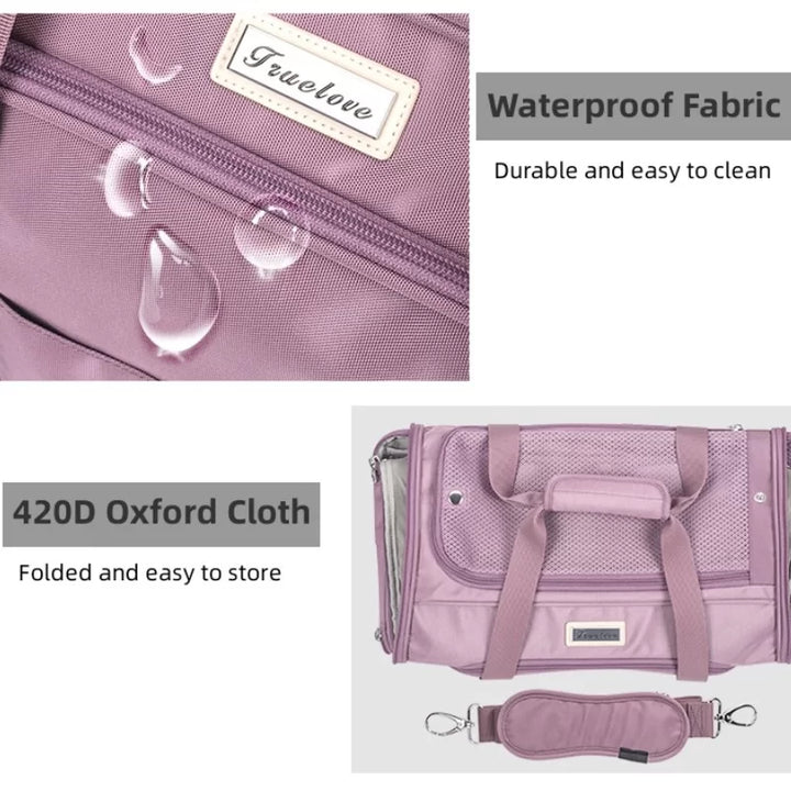 TrueLove Foldable Soft-Sided Pet Carrier TLX3971