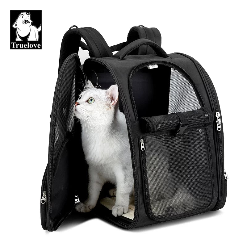 TrueLove Mesh-Window Pet Carrier Backpack TLX5971