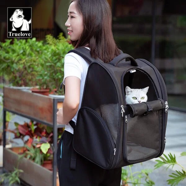 TrueLove Mesh-Window Pet Carrier Backpack TLX5971