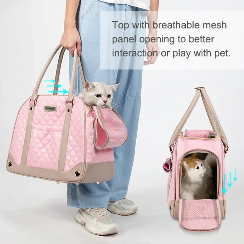 TrueLove Quilted Pet Carrier Handbag TLX6971
