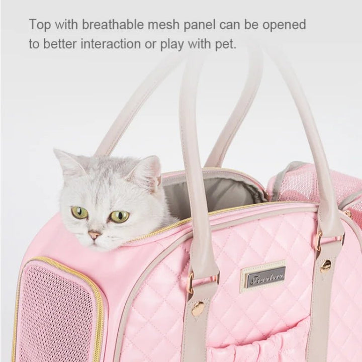 TrueLove Quilted Pet Carrier Handbag TLX6971