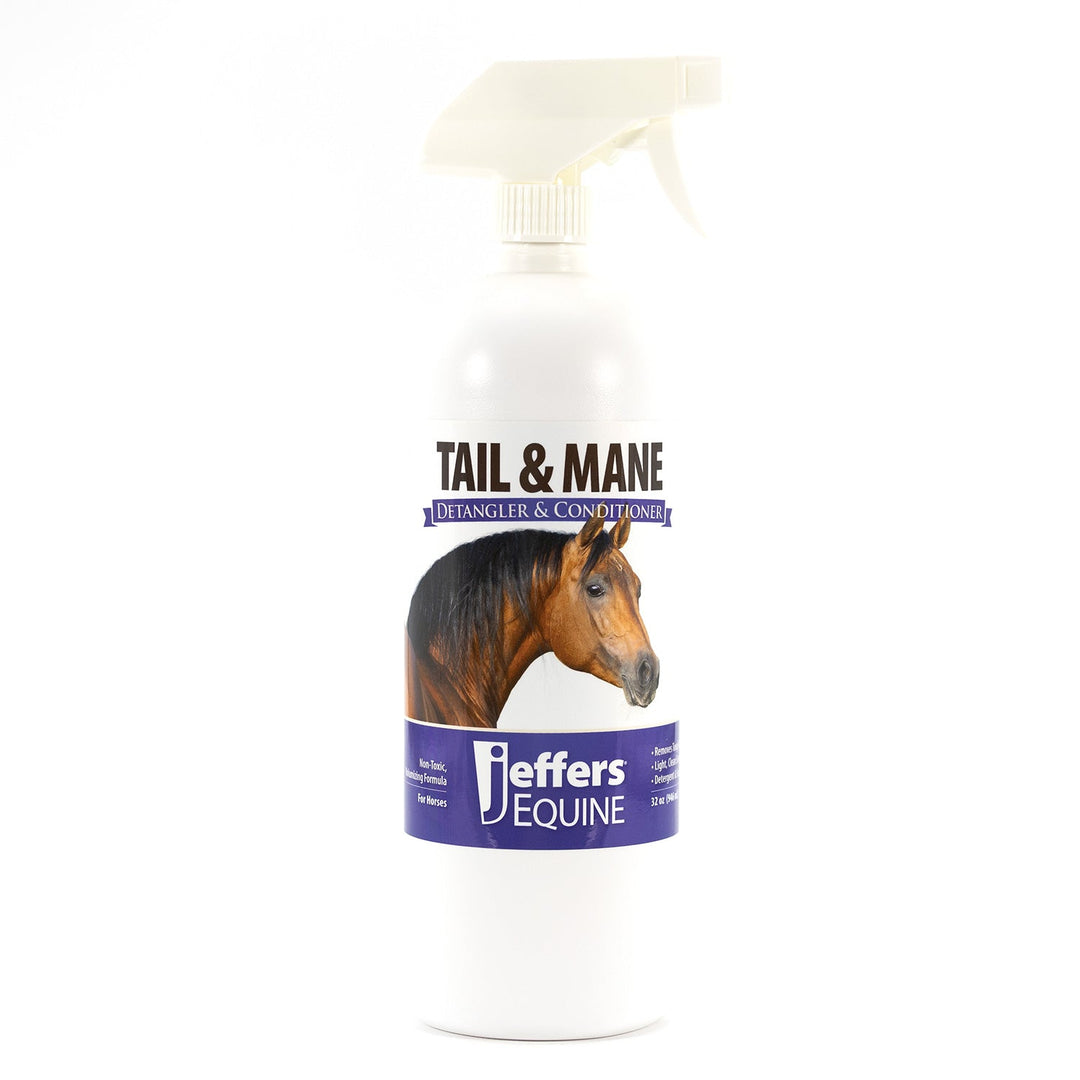 Jeffers Equine Mane and Tail Detangler and Conditioner Spray