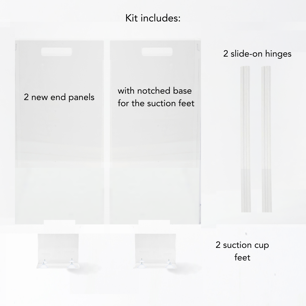 Hiddin Zig Zag Gate Suction Cup Kit
