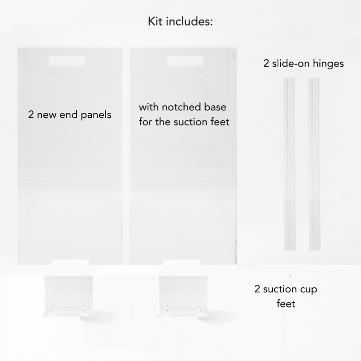 Hiddin Zig Zag Gate Suction Cup Kit