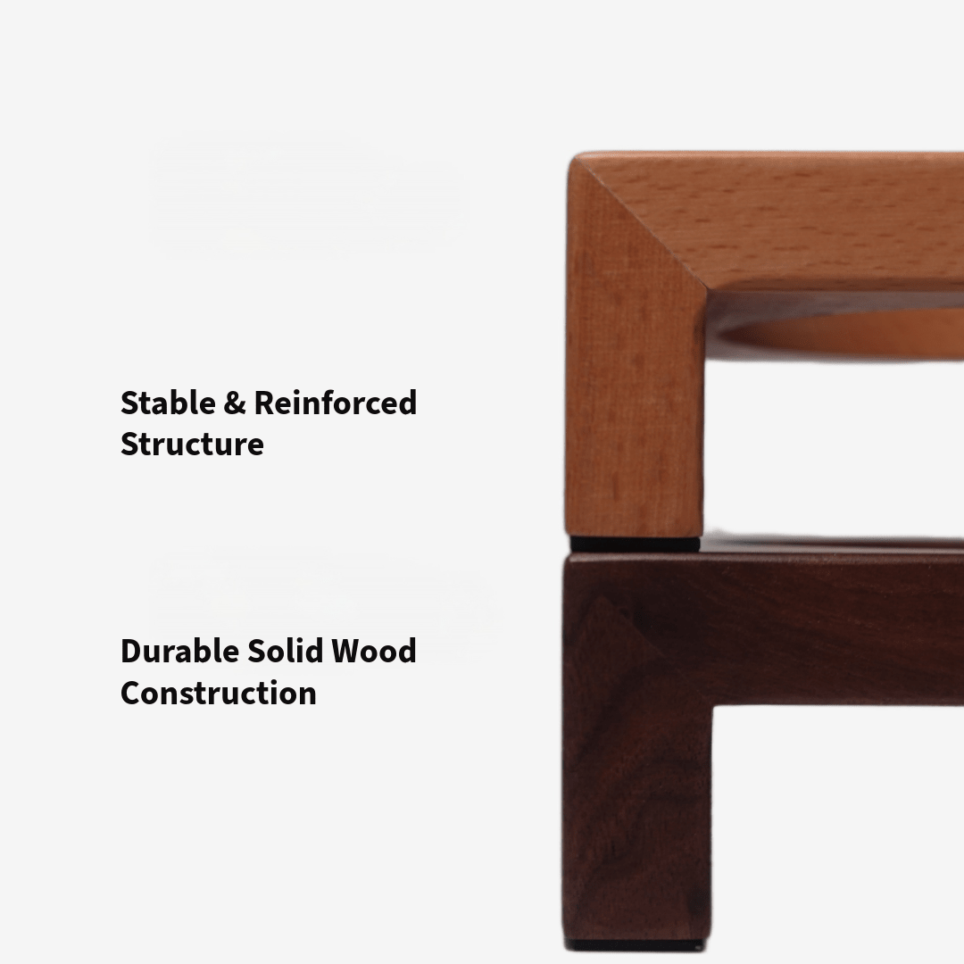 Aevan Epoch Wood Pet Bowl Stand
