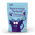 Load image into Gallery viewer, Catch a mouse by the tail wool cat toy by Cat in the Box LLC, handmade in Nepal
