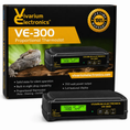 Load image into Gallery viewer, Vivarium Electronics VE-300 Proportional Thermostat; 2 black units with green LCDs for reptile habitat heating
