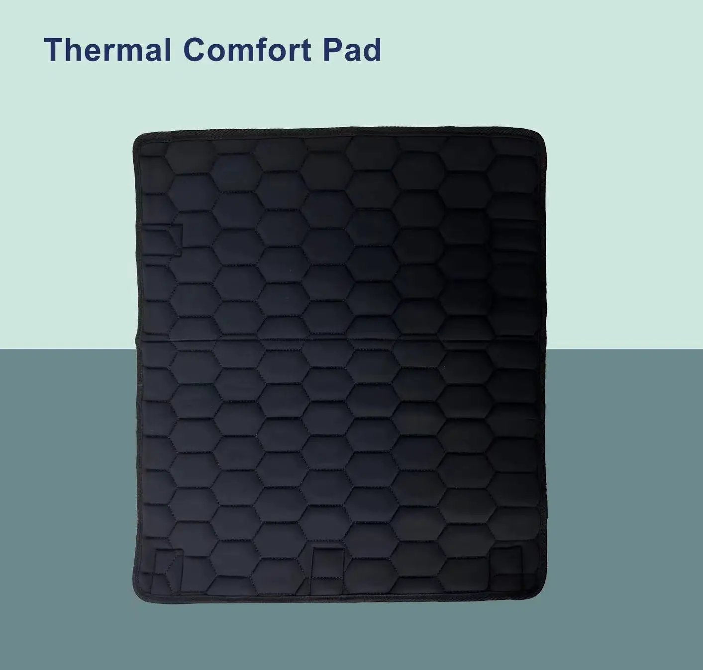 Mr. Peanut's Monterey Series airline-compliant horizontal pet carrier with a black hex-quilted thermal comfort pad