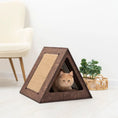 Bild in Galerie-Betrachter laden, Zenith Pet Luxury Dark Walnut Wooden Cat House With Sturdy Frame Ideal For Modern Home Decor by Enjoy The Wood
