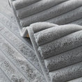 Load image into Gallery viewer, Rabbit fur sofa slipcover for dogs by topspet in light grey; non-slip cushion cover
