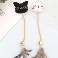 Load image into Gallery viewer, Funny Cat Brand Feather Toy With Bell by For Animals, With Love
