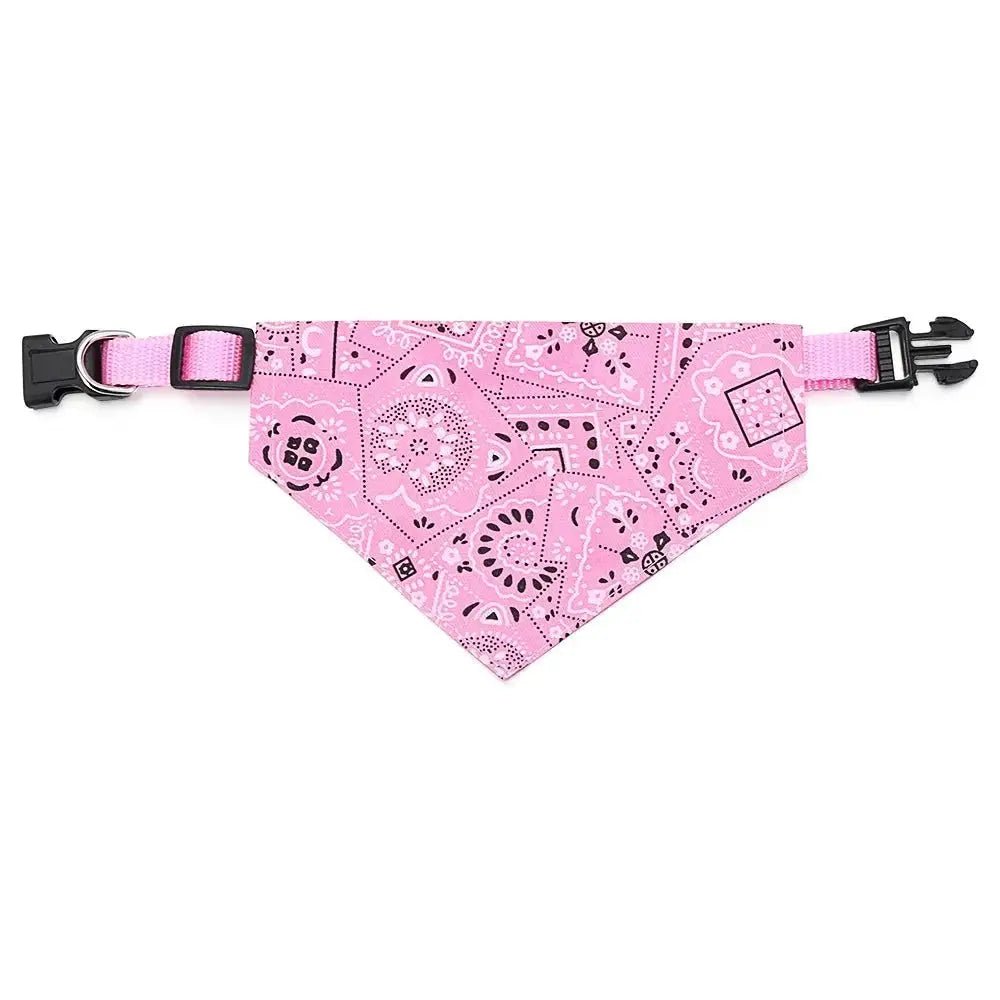 Adjustable Pure Cotton Dog Cat Bandana Scarf Washable Triangle Collar by Game On Interactive LLC (OnlyTenBucks.com)