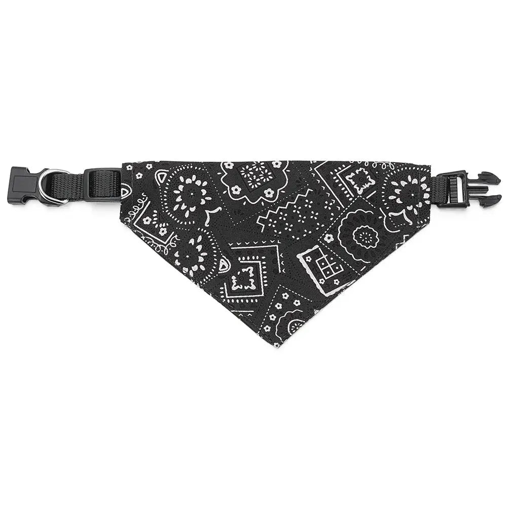 Adjustable Pure Cotton Dog Cat Bandana Scarf Washable Triangle Collar by Game On Interactive LLC (OnlyTenBucks.com)