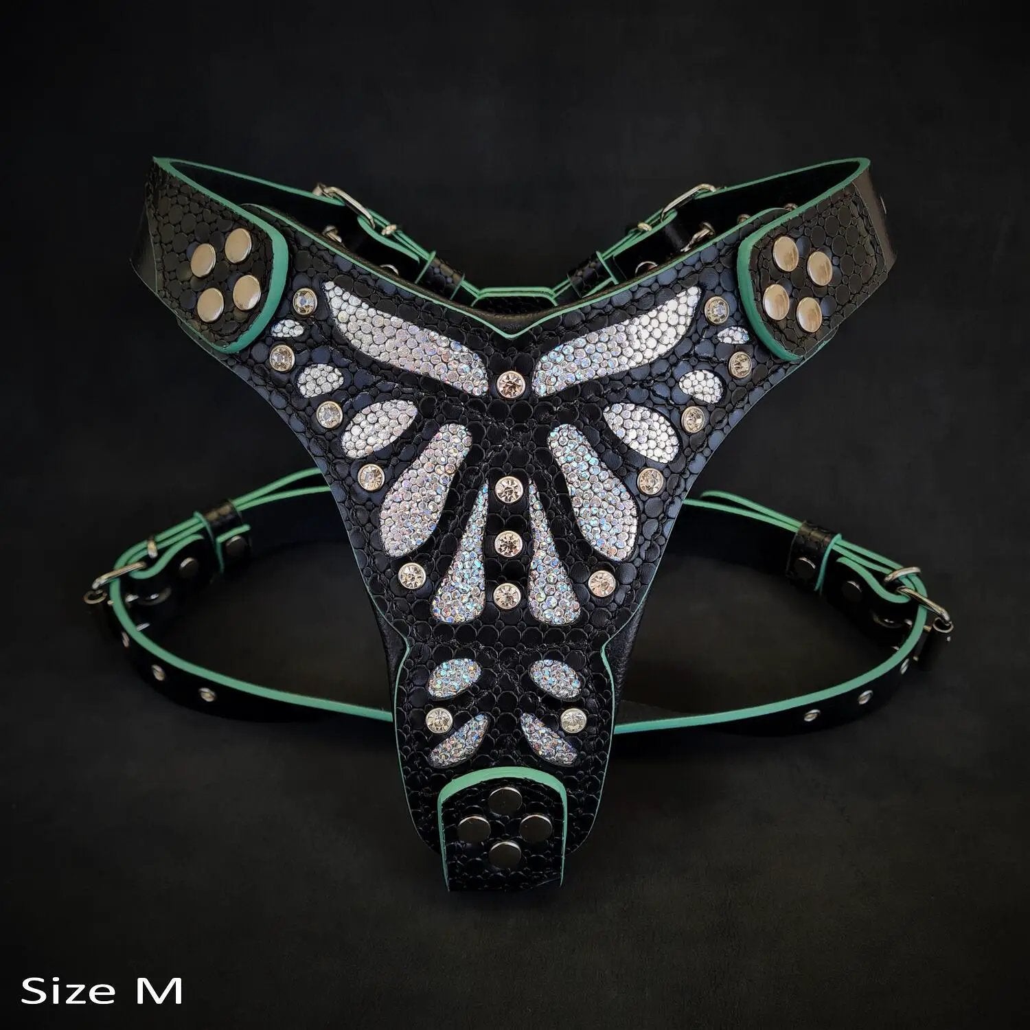 The ''Ariel'' harness Small to Medium Size - Pet Collars & Harnesses from Bestia Dog Gear